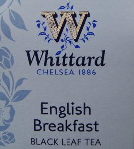 Whittard English Breakfast Black Leaf Tea