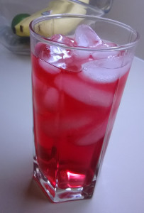 Trader Joe's Pomegranate White Tea Over Ice