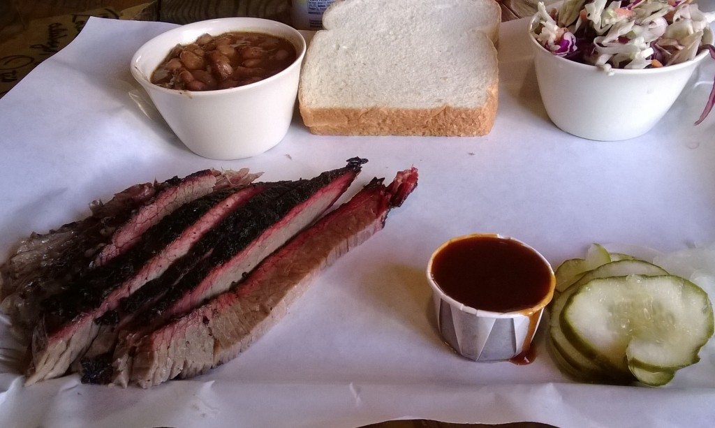 Yummy Smoked Brisket at Ruby's BBQ