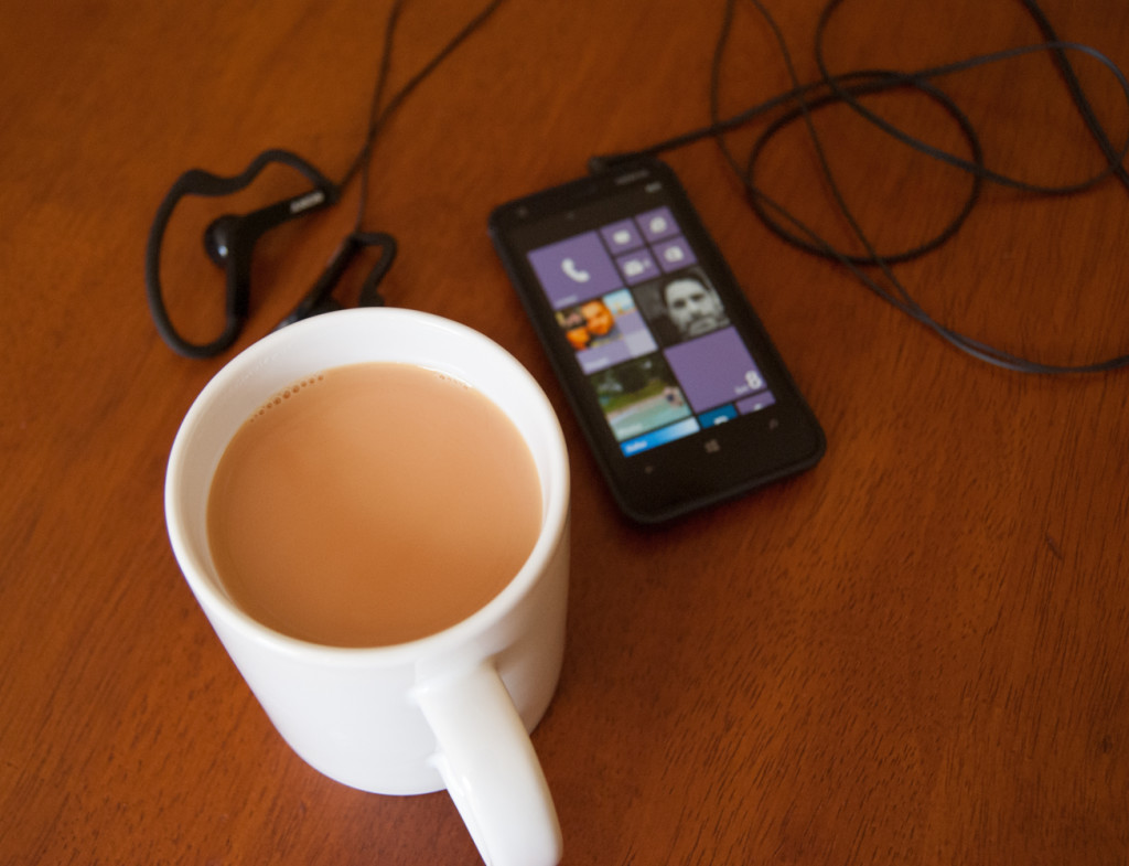 Tetley Extra Strong Tea and Nokia Lumia 620