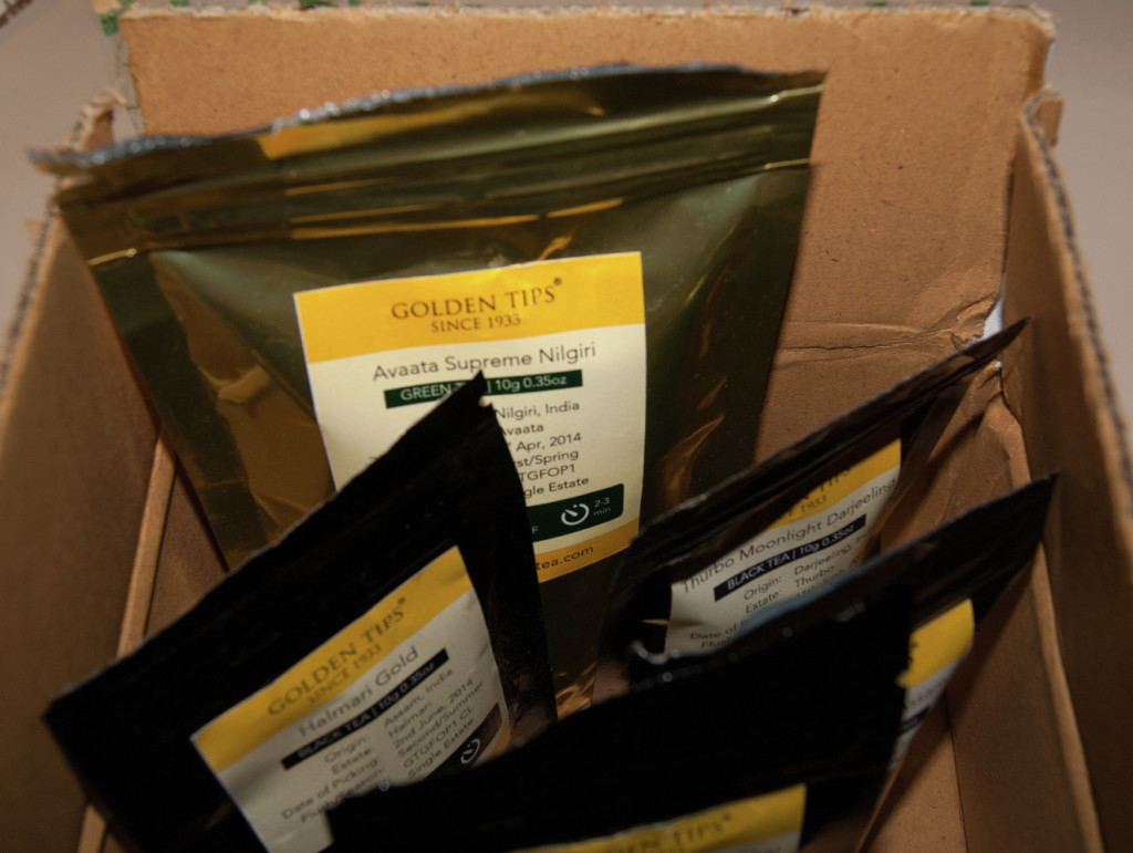 Golden Tips Tea Samples