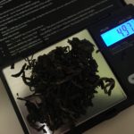 Tea Being Measured on a Scale
