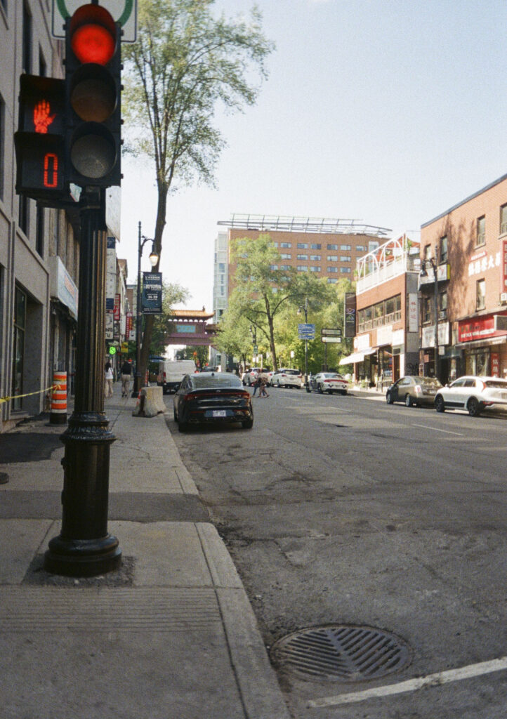 Stoplight in Chinatown